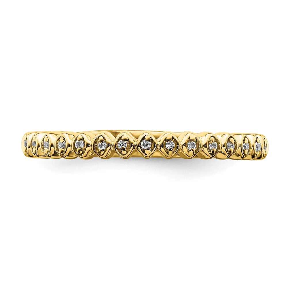 14k Stackable Expressions Diamond Ring | SK2109