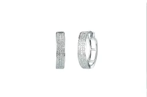 1/5 ctw Diamond Mini Hoop Earrings