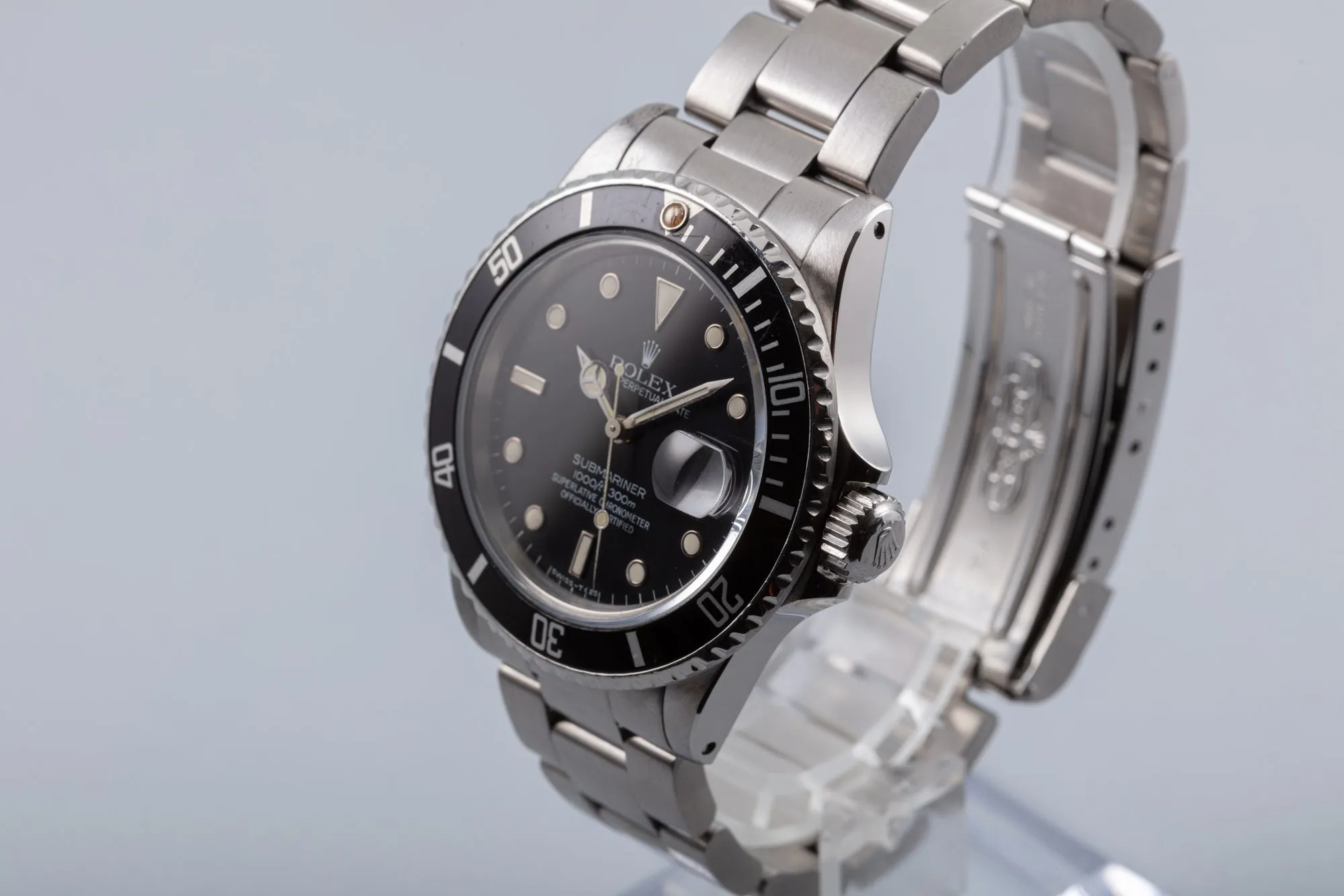 1991 Rolex Submariner 16610 Tritium Lume