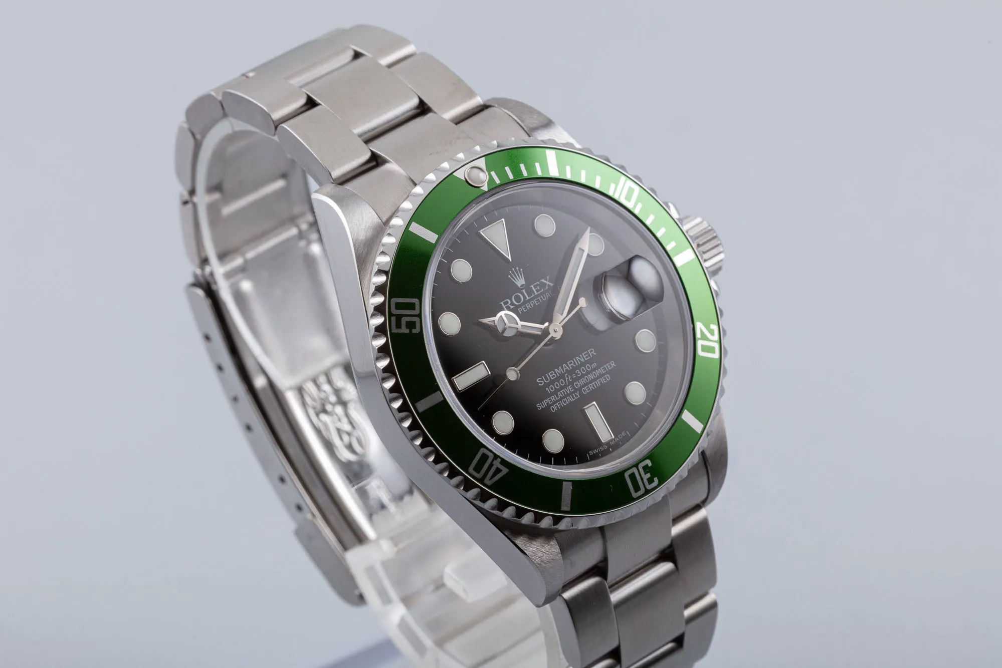 2006 Rolex Green Anniversary Submariner 16610LV