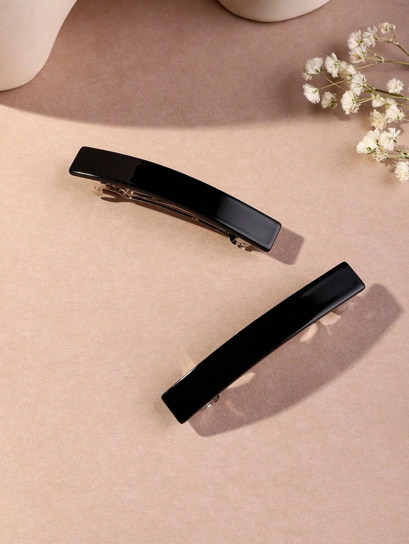 2pcs Minimalist French Clip for Women Barrette Styling Hair Accessories