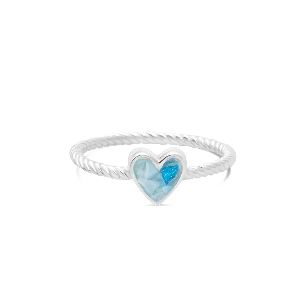 4ocean x Dune Stackable Heart Ring