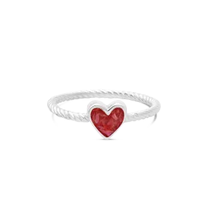 4ocean x Dune Stackable Heart Ring