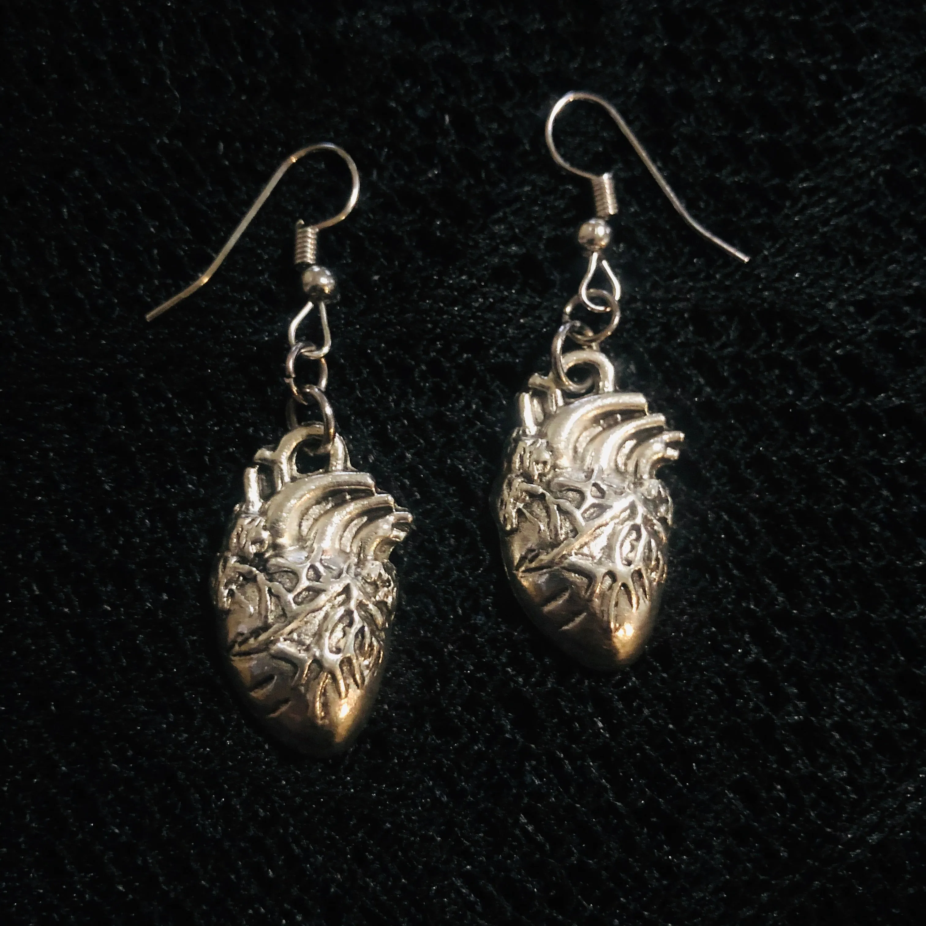 Anatomical Heart Earrings