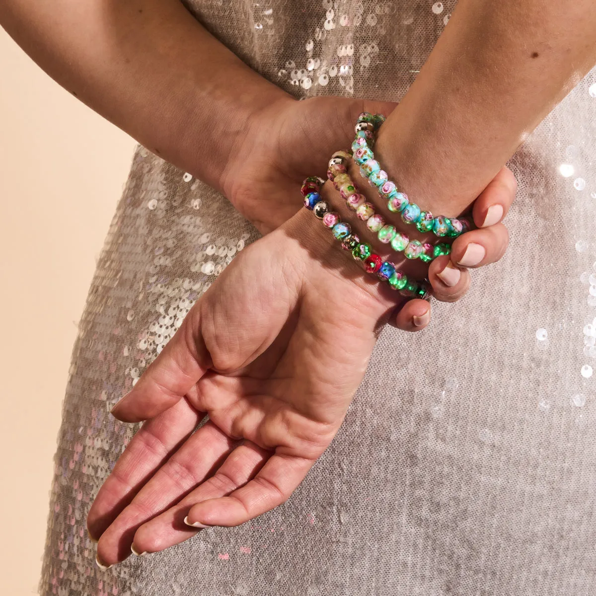 Anemone | Firefly Glass Diamonds Bracelet