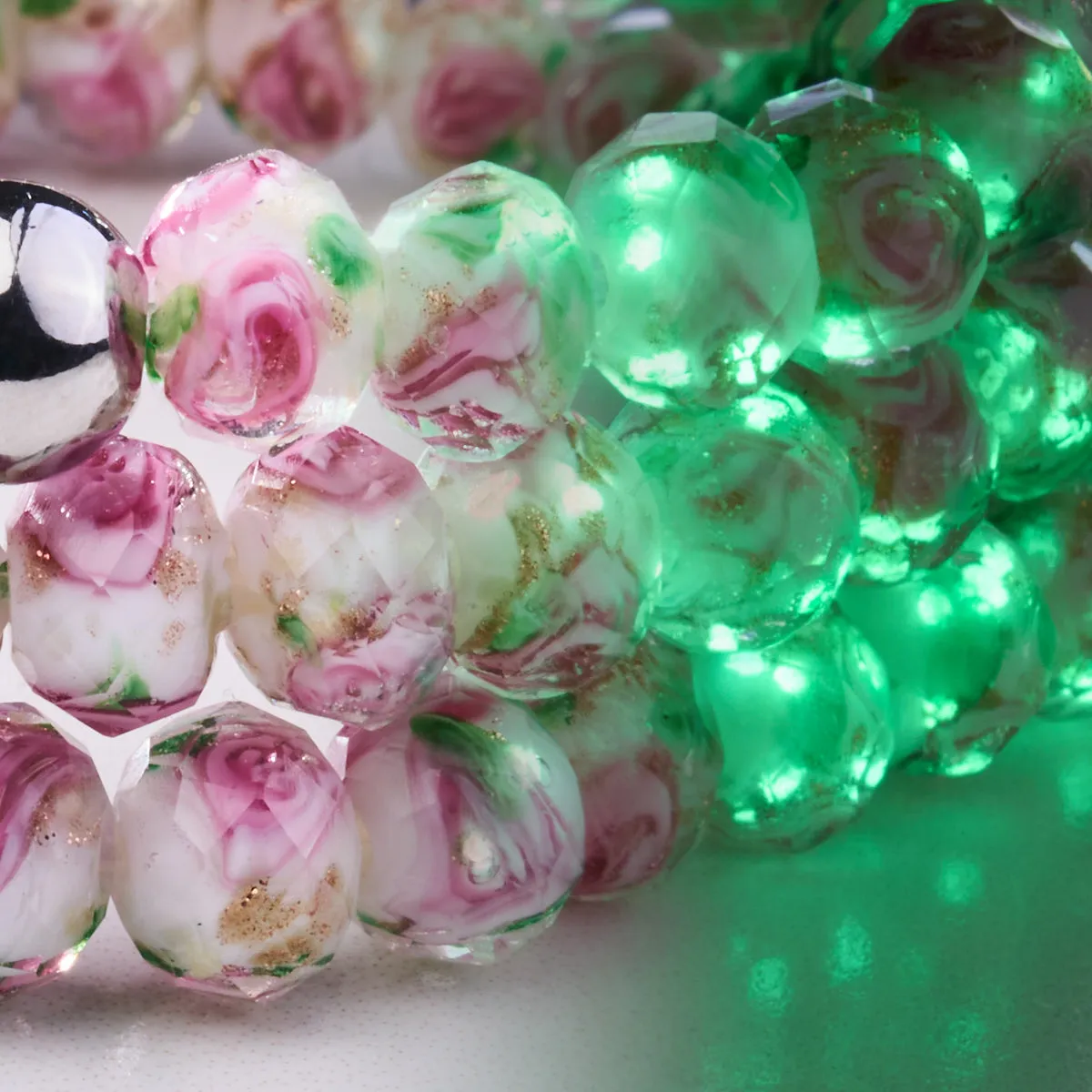 Anemone | Firefly Glass Diamonds Bracelet