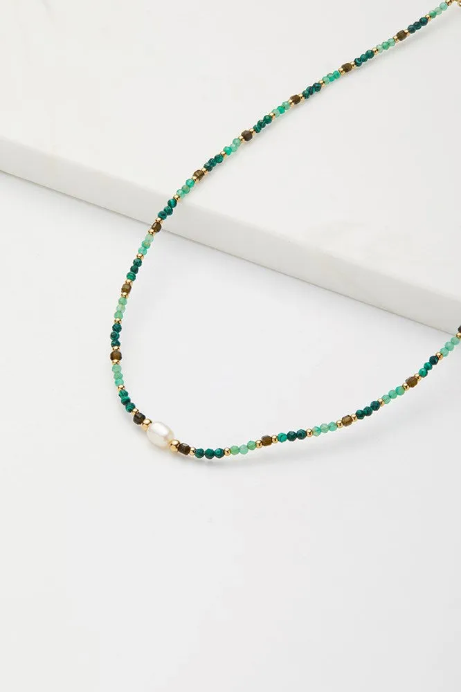 Anna Necklace - Jade