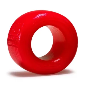 Atomic Jock Balls-T Ballstretcher - Silicone Smoosh Red (Small) by Oxballs