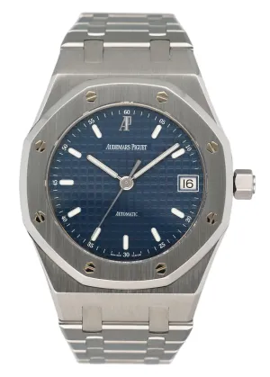 Audemars Piguet Royal Oak 14790ST Blue Dial Mens Watch