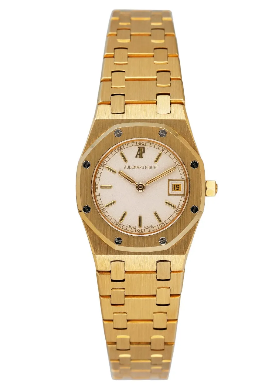 Audemars Piguet Royal Oak Cream Dial Ladies Watch