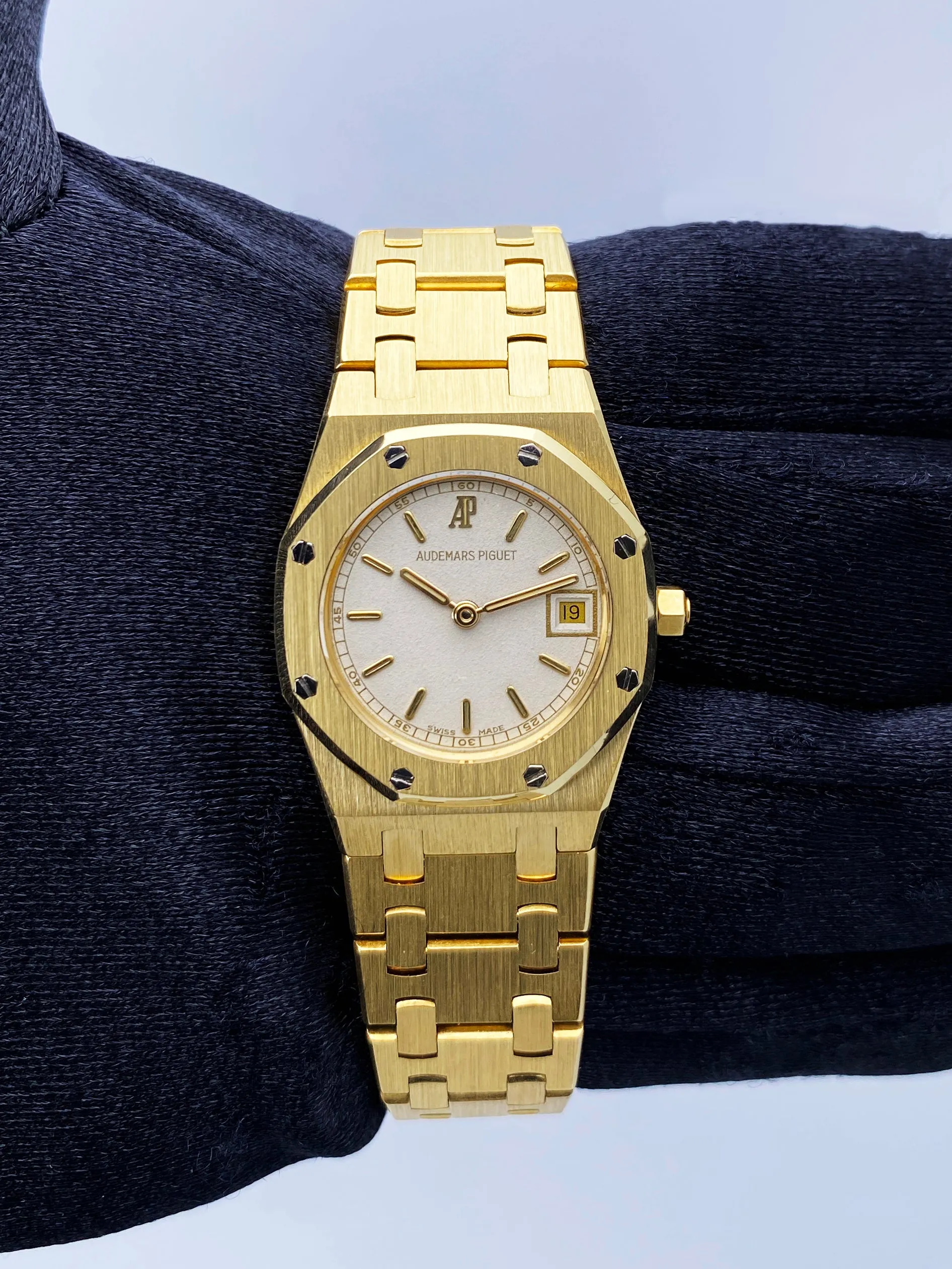 Audemars Piguet Royal Oak Cream Dial Ladies Watch