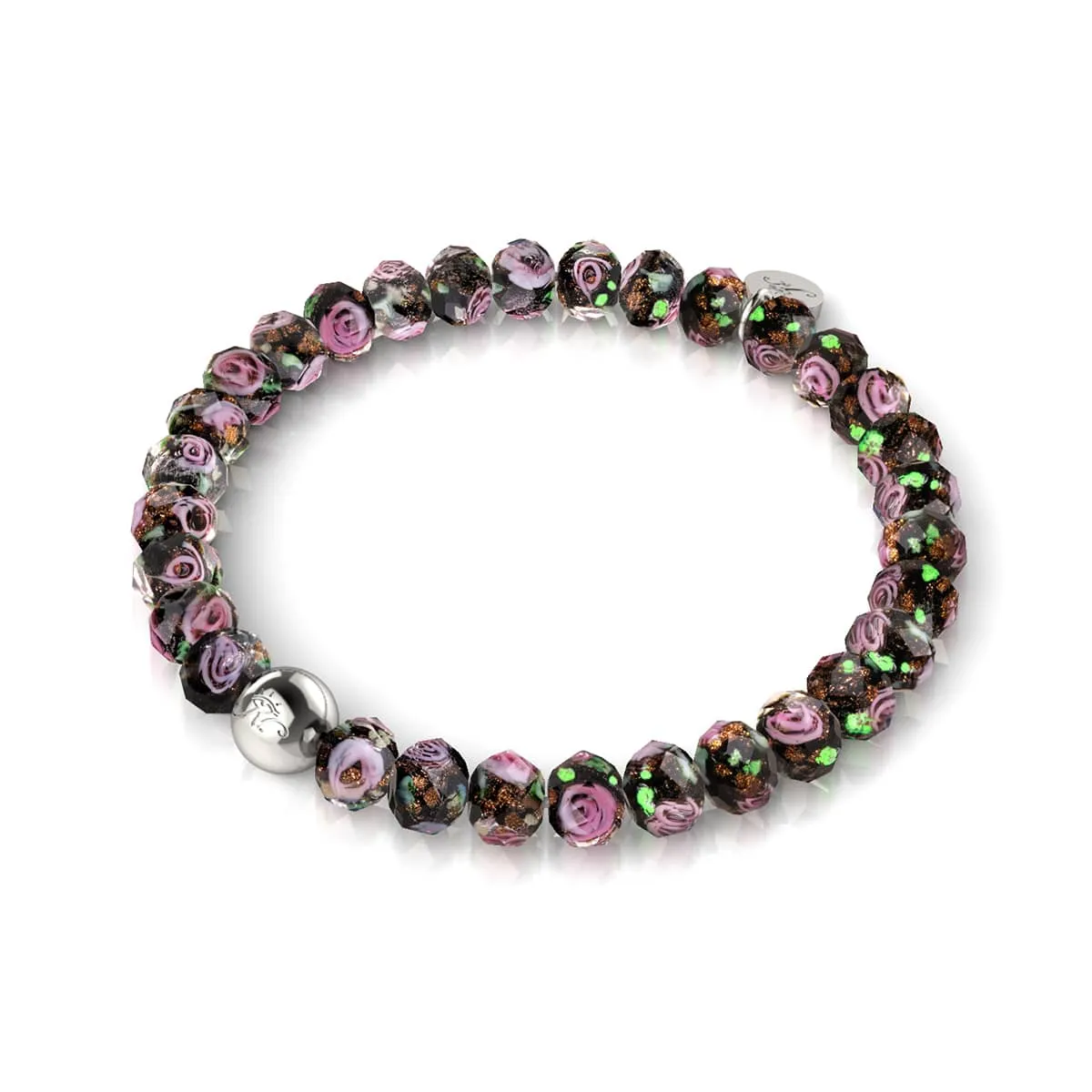 Black Dahlia | Firefly Glass Diamonds Bracelet