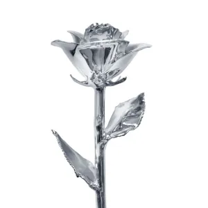 Classic Platinum Dipped Rose