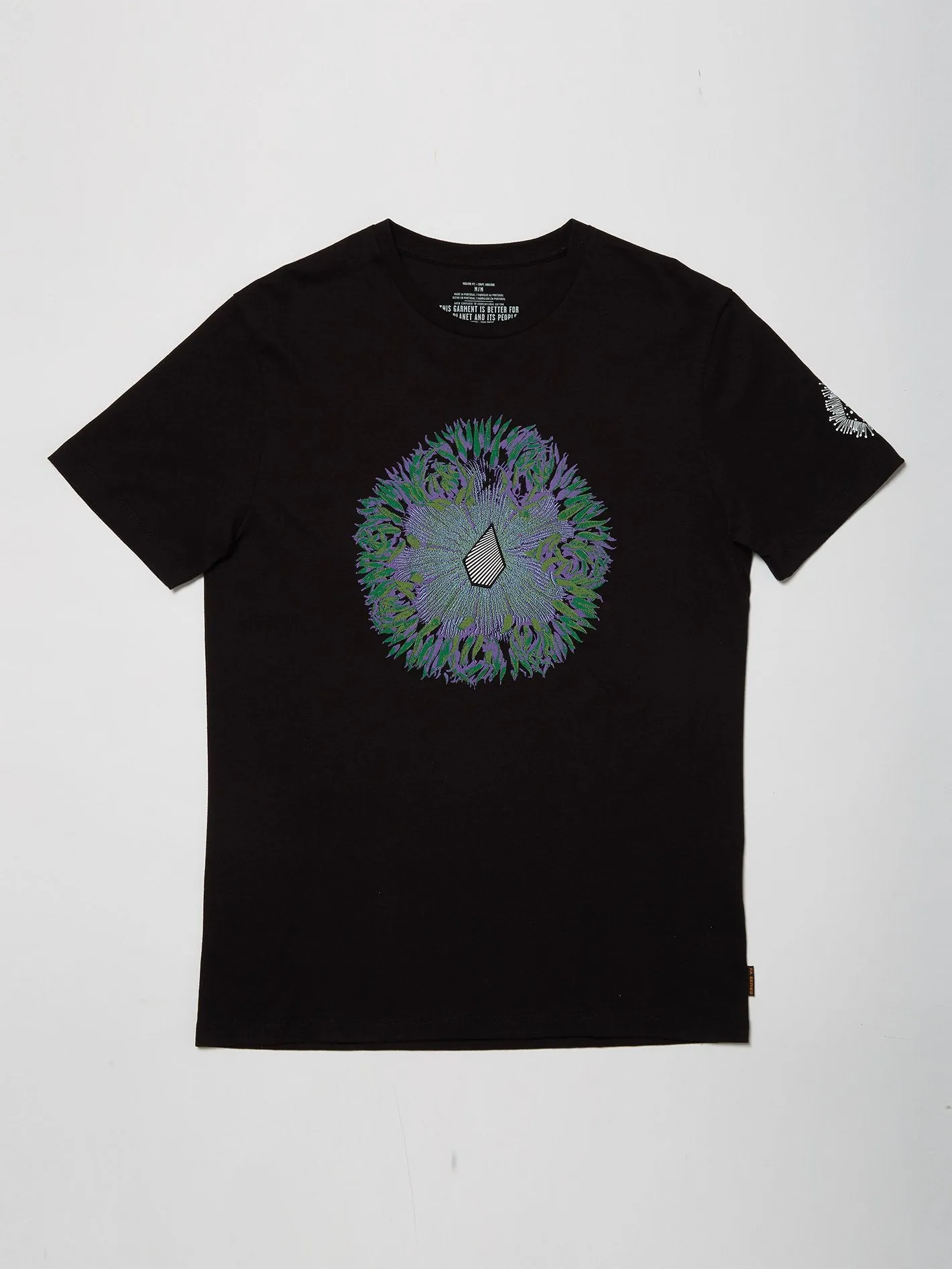 Coral Morph T-shirt - Black