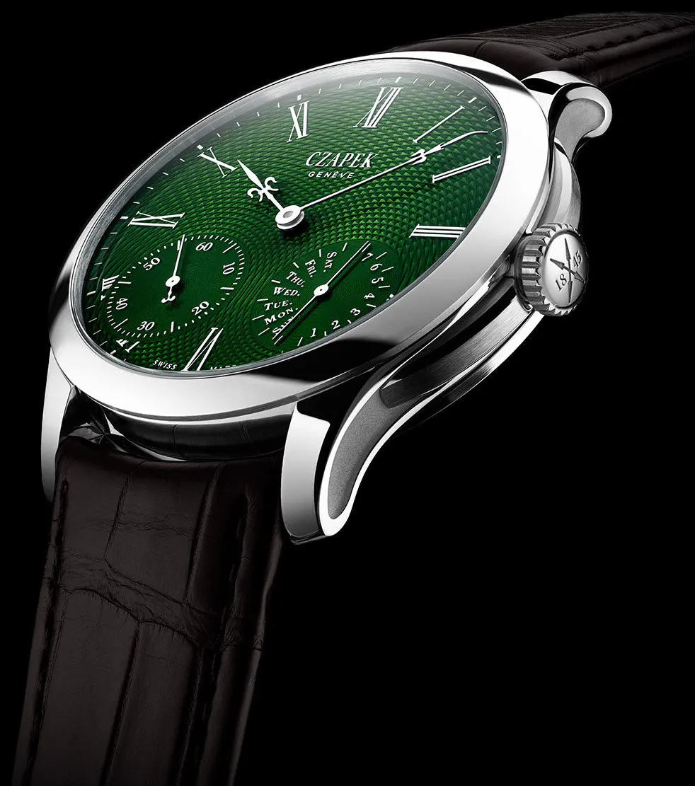 CZP Watch Quai des Bergues Emerald Green L