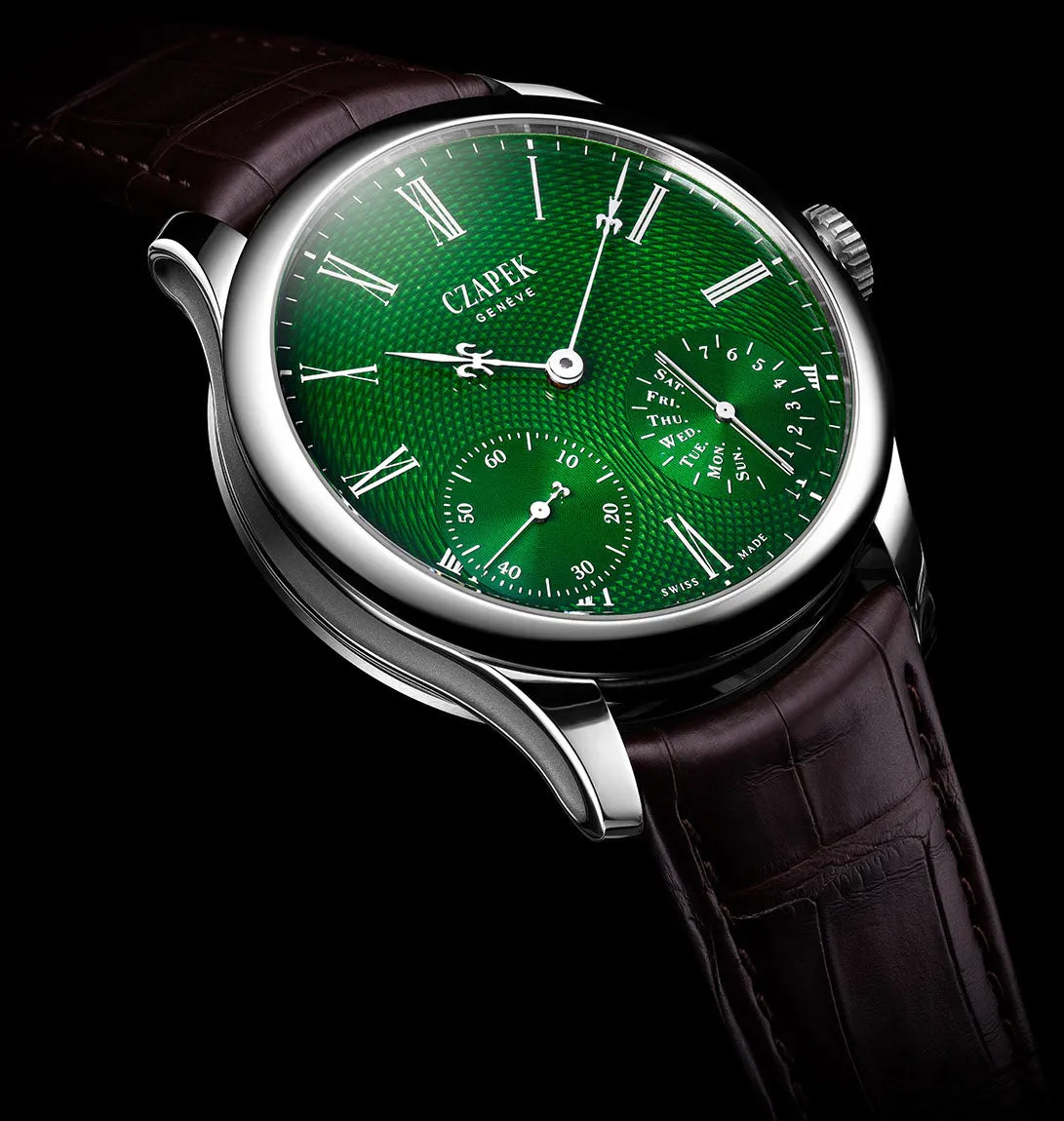 CZP Watch Quai des Bergues Emerald Green L