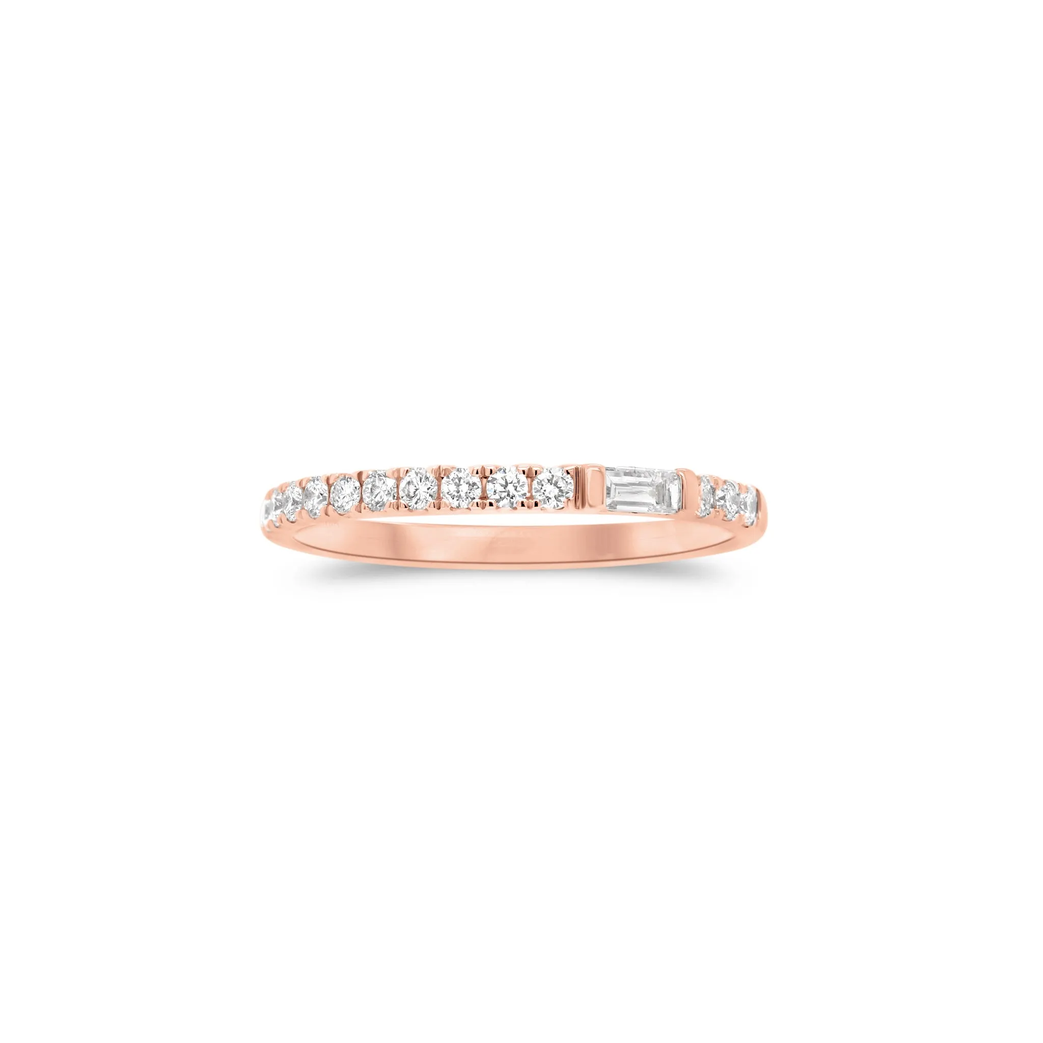 Diamond Slim Stackable Ring