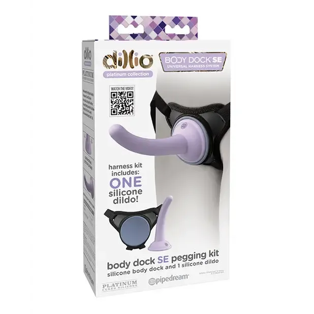 Dillio Platinum Body Dock SE Pegging Kit with 5 in. Silicone Dildo