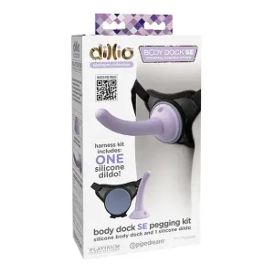 Dillio Platinum Body Dock SE Pegging Kit with 5 in. Silicone Dildo