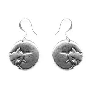 Dreaming Cat Earrings