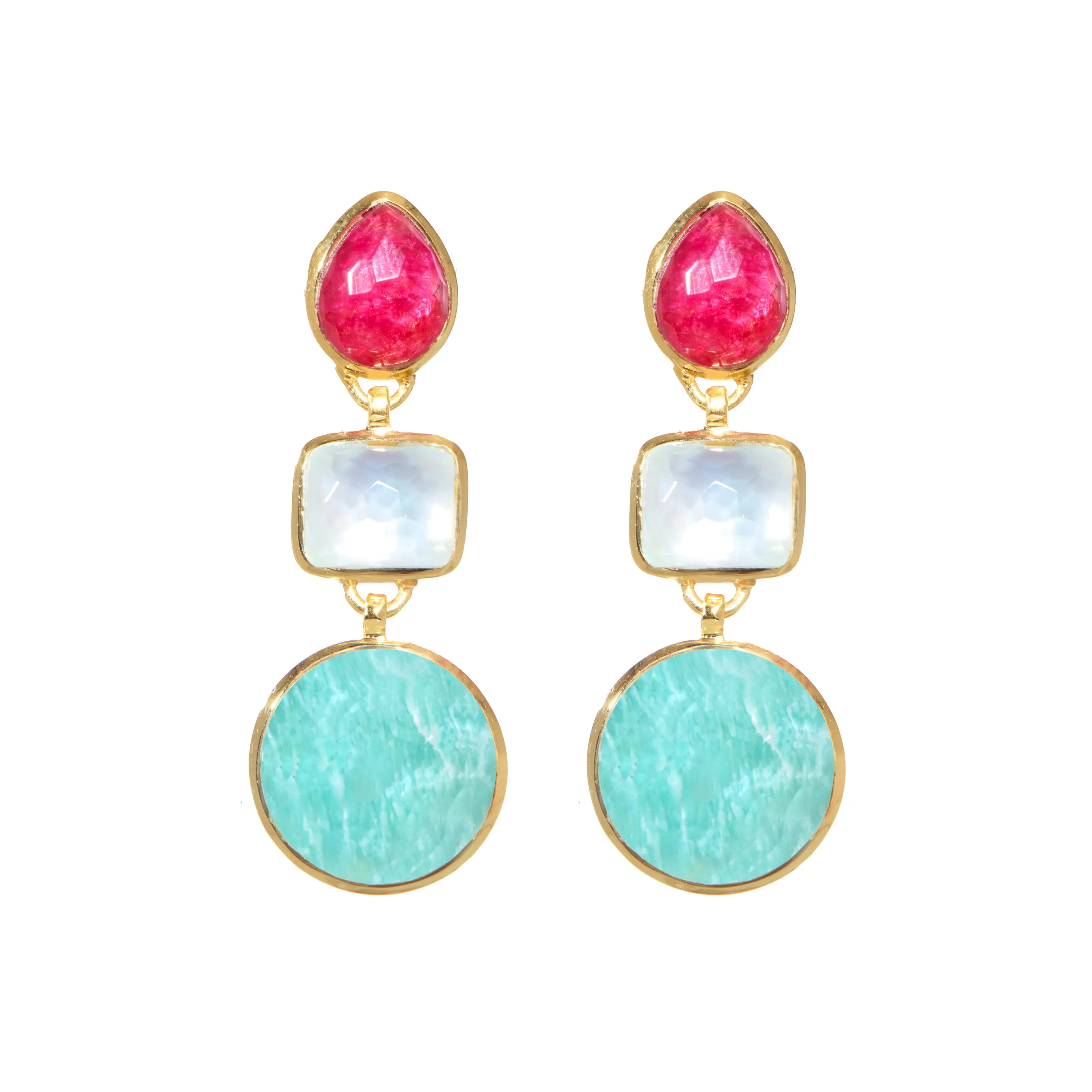 Earrings - Gumdrop Trio