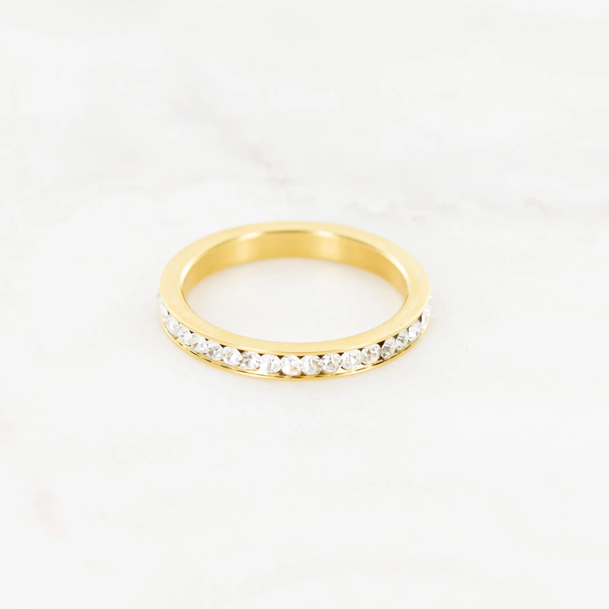 In The Details Stacking Ring - Eternity CZ