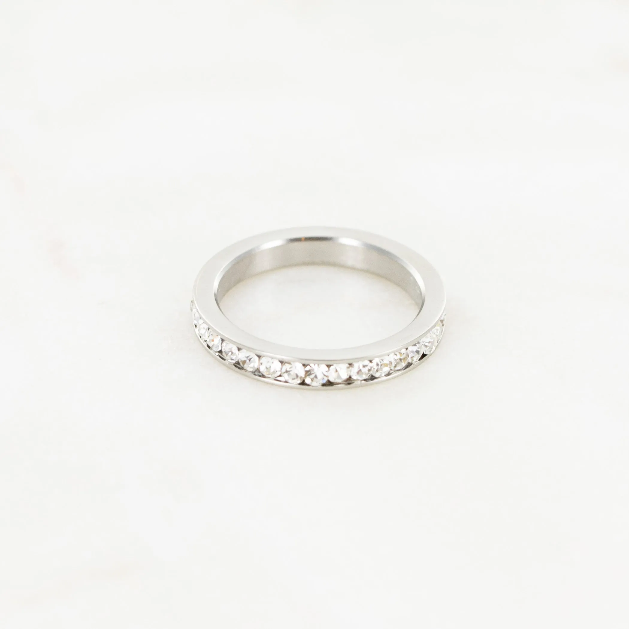 In The Details Stacking Ring - Eternity CZ