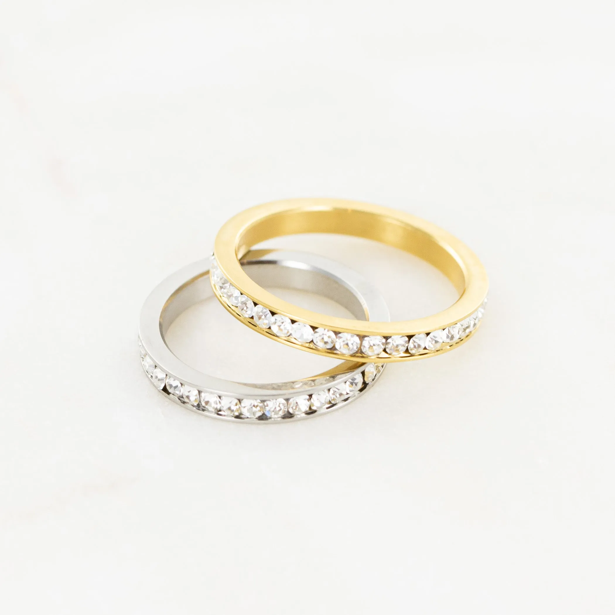 In The Details Stacking Ring - Eternity CZ