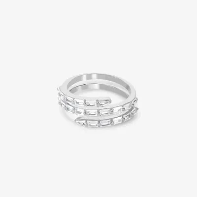 Interwoven Elegance Trio Ring