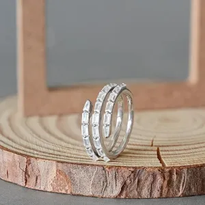 Interwoven Elegance Trio Ring