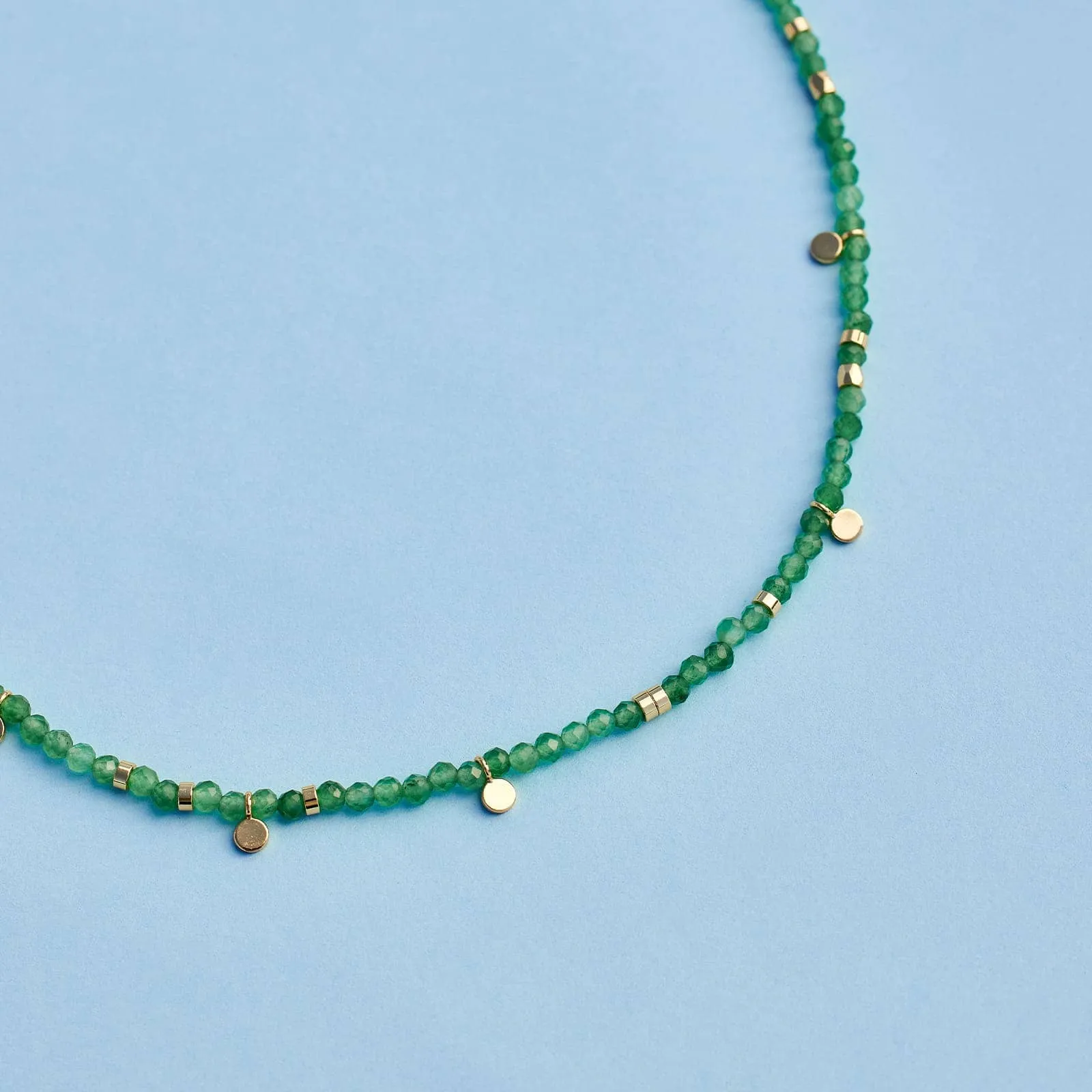 Jade Beaded Choker