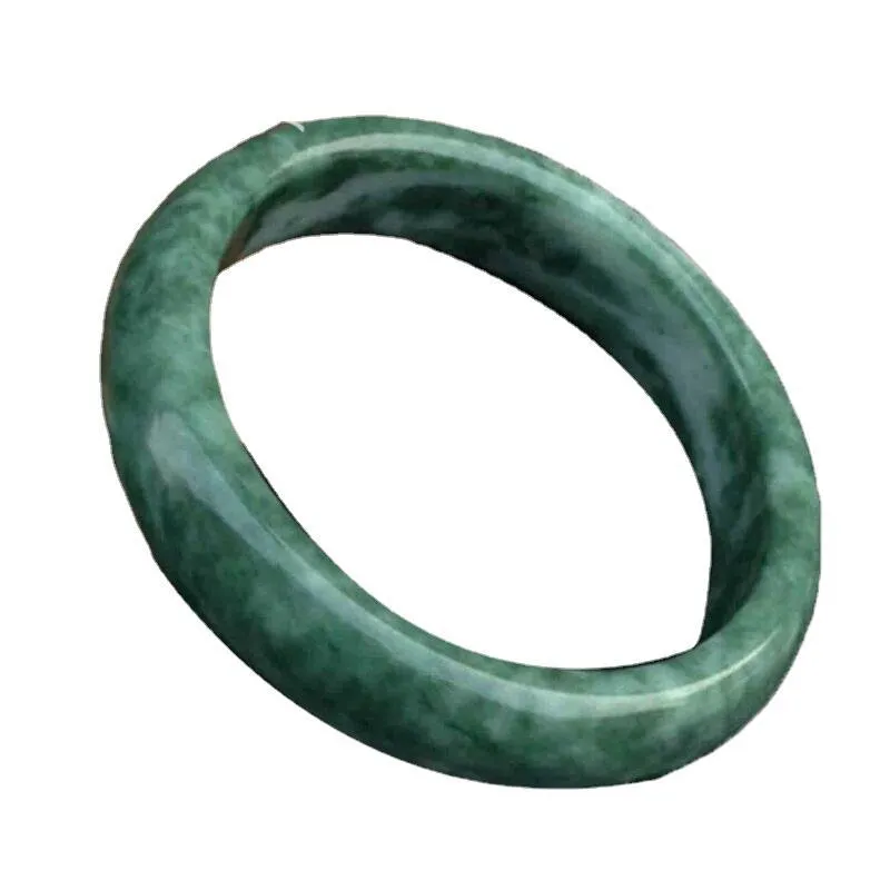 Jade Bracelet Floating Green Female Emerald