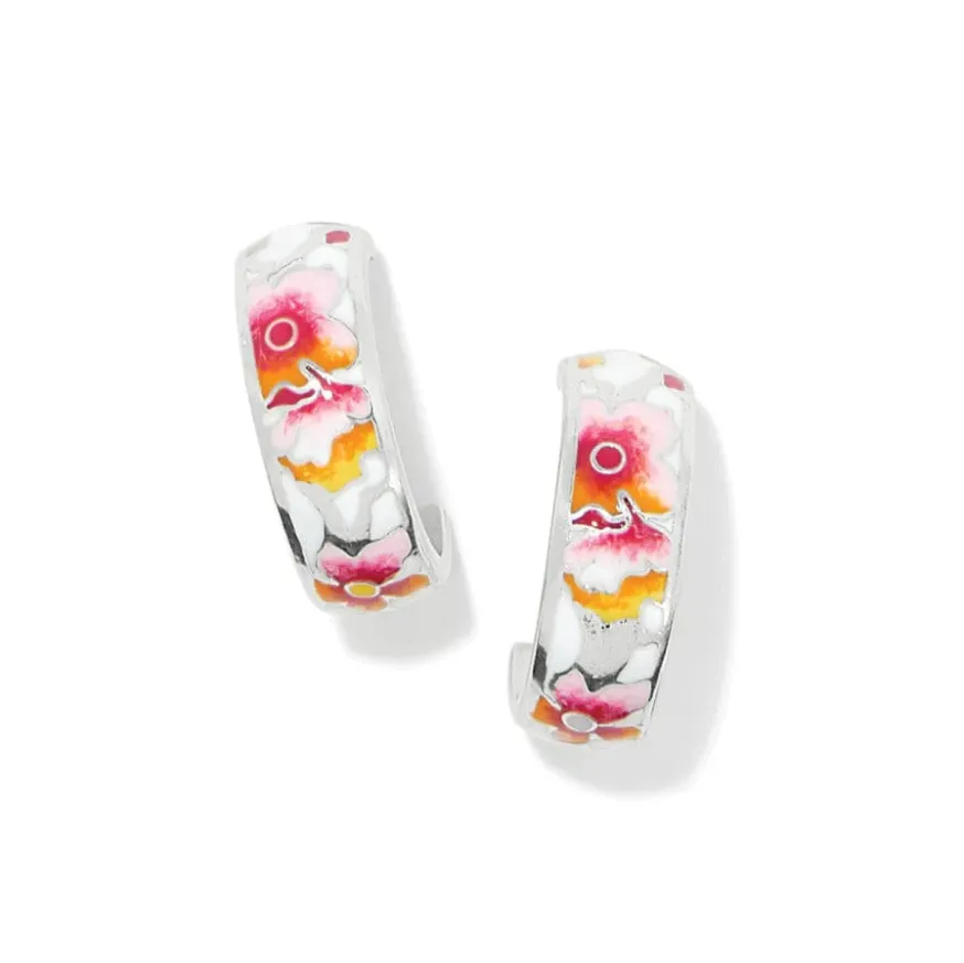 Kyoto In Bloom Sakura Hoop Earrings