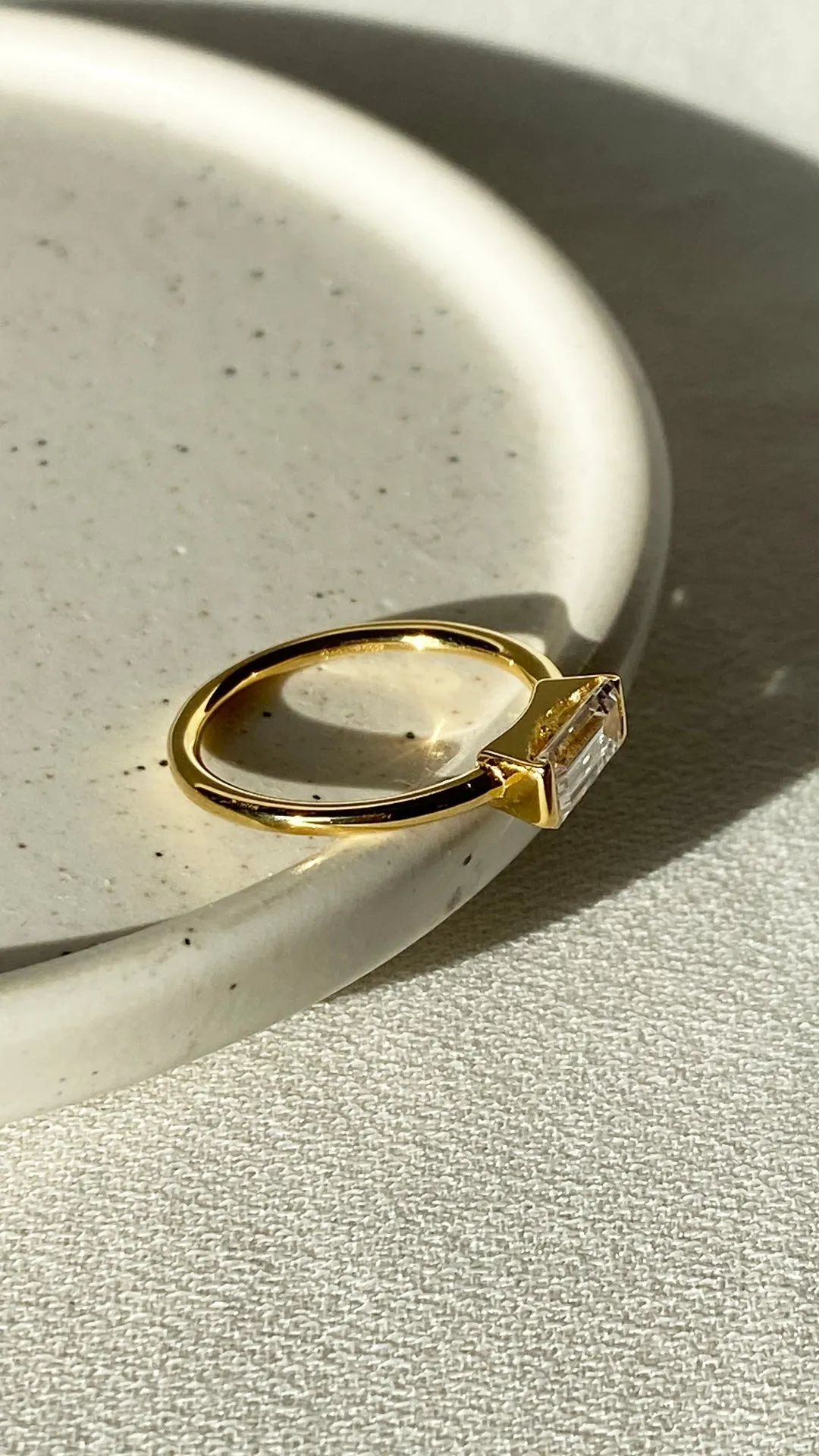 Linden Ring 18K Gold Vermeil