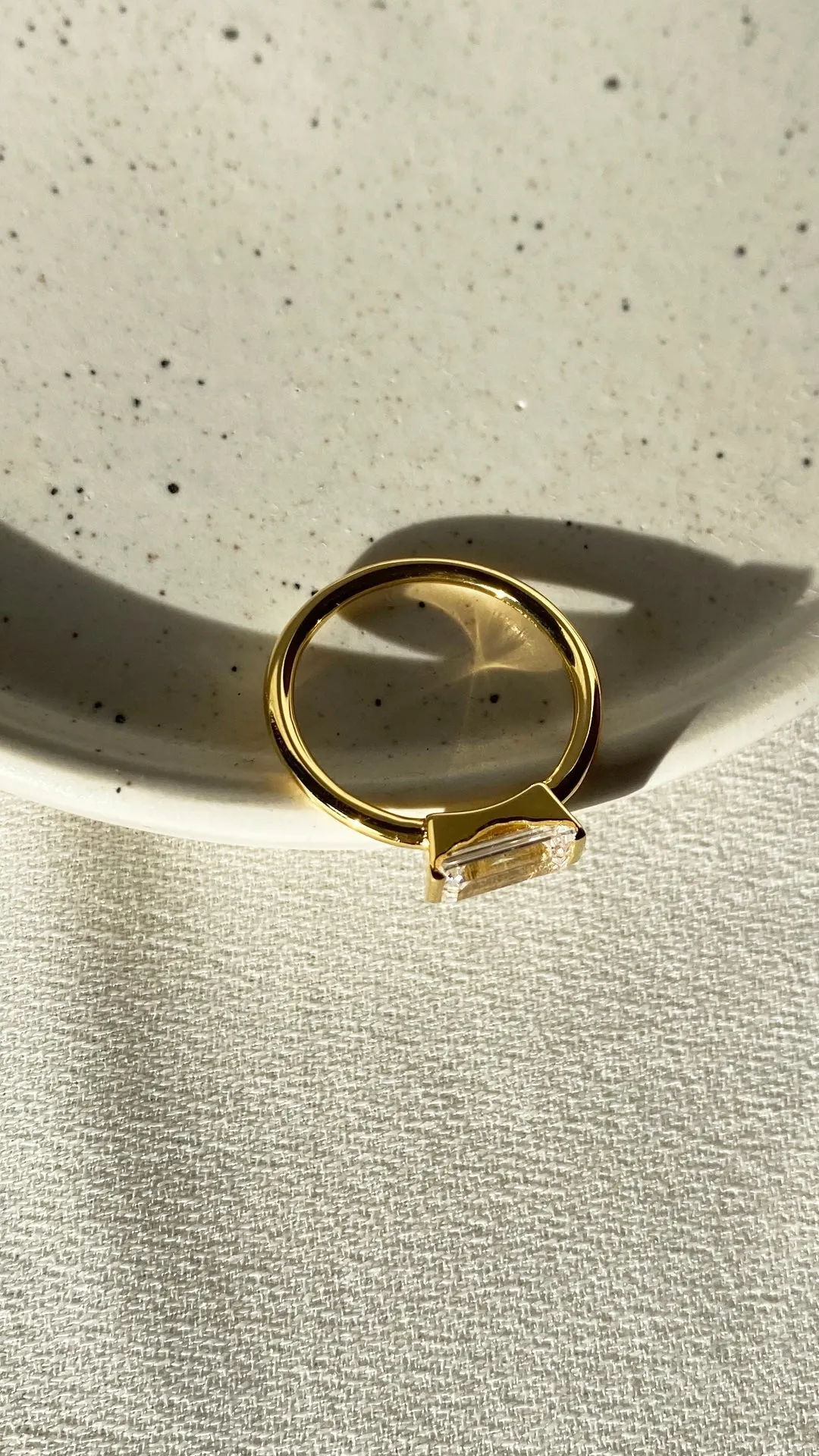 Linden Ring 18K Gold Vermeil