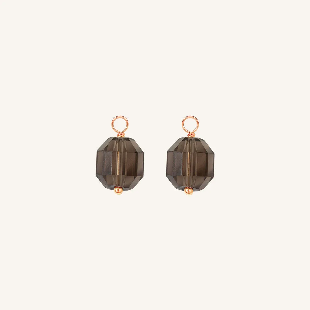 Maple Hoop Charm - Stone of Growth (Set of 2)