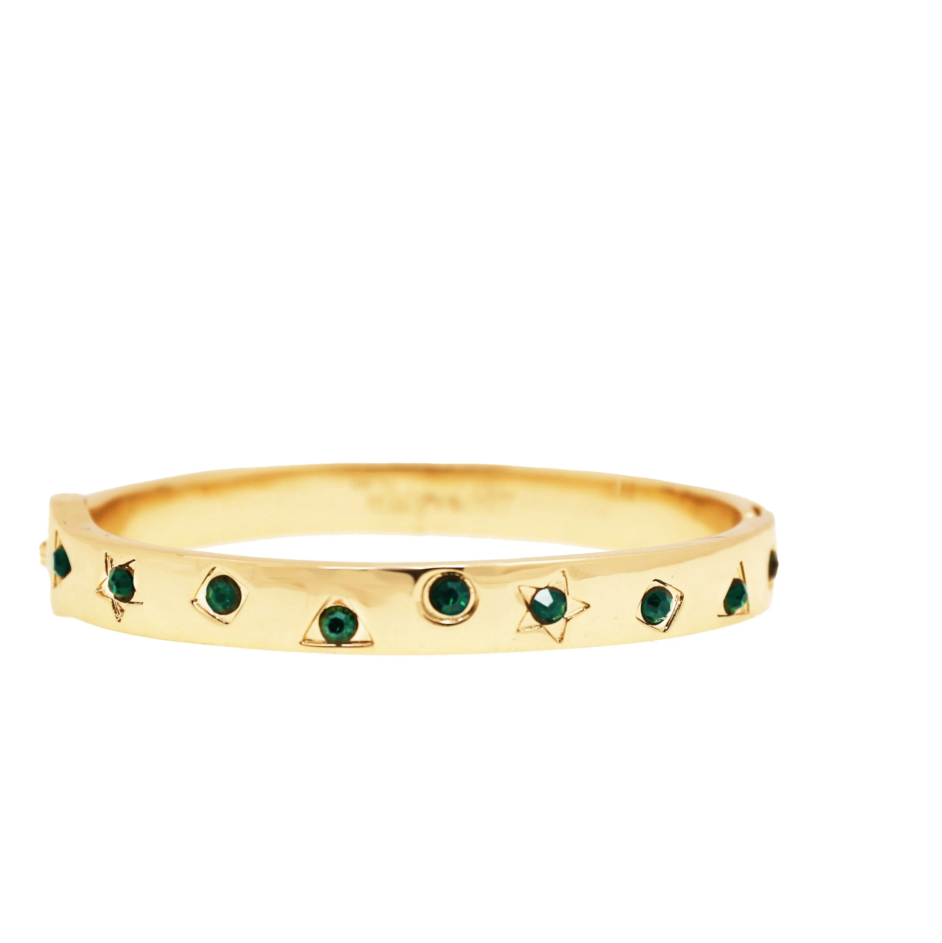 Marlyn Schiff Pave Multi Shape Bangle