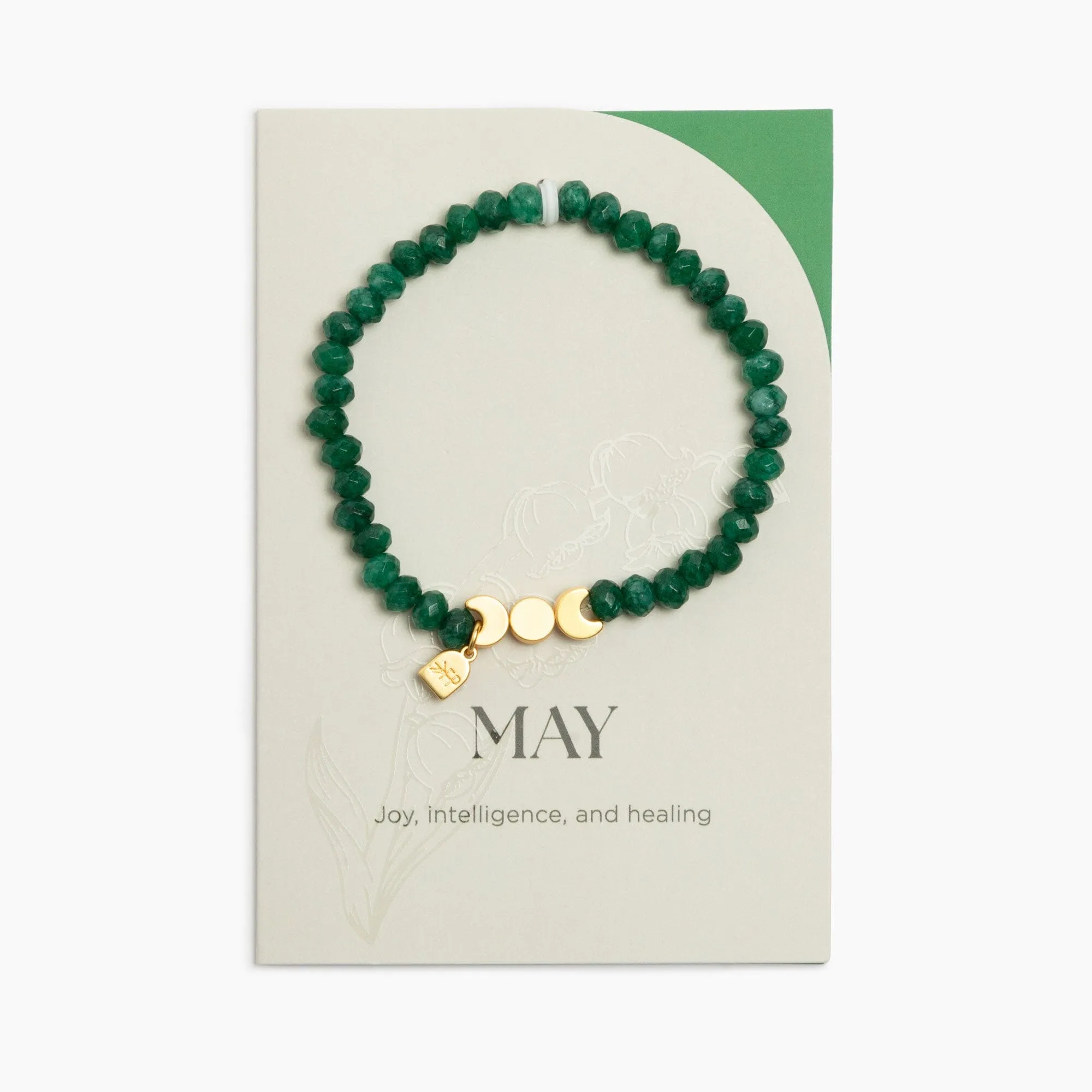 May Birthstone Bracelet