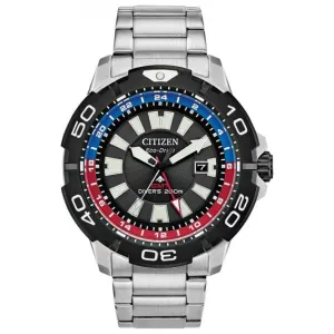 Mens Stainless Steel Promaster Diver GMT Watch BJ7128-59E