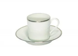 Orsay Platinum Coffee Cup & Saucer