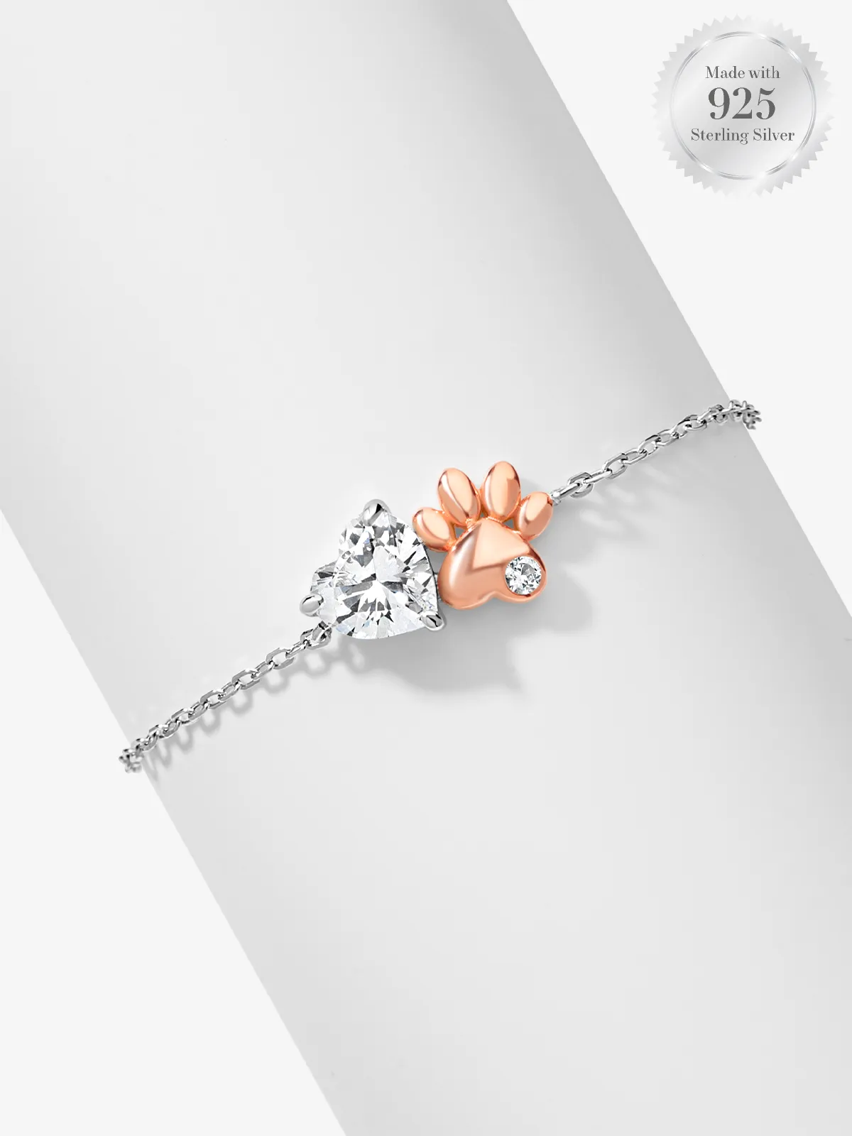 Paw Heart Bracelet