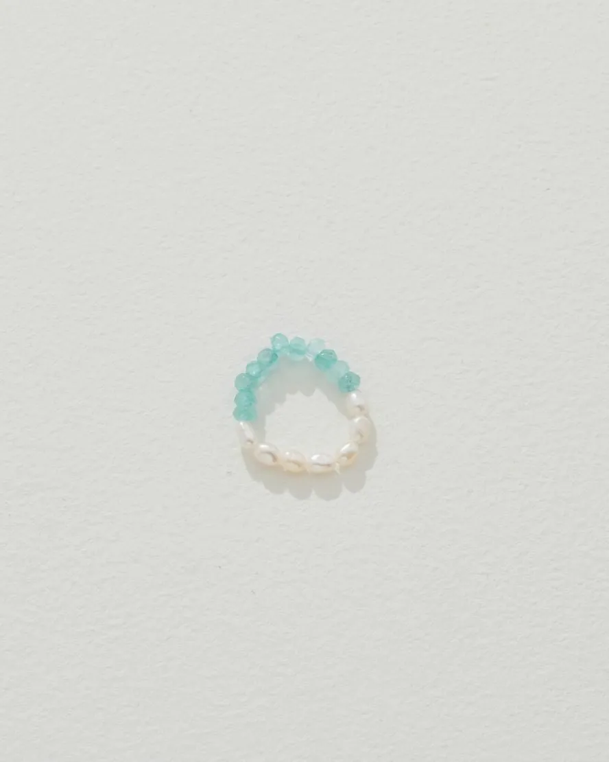 Perla Ring in Aquamarine