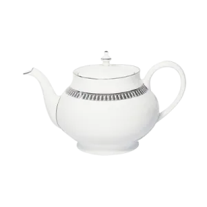 Plumes Platinum Teapot