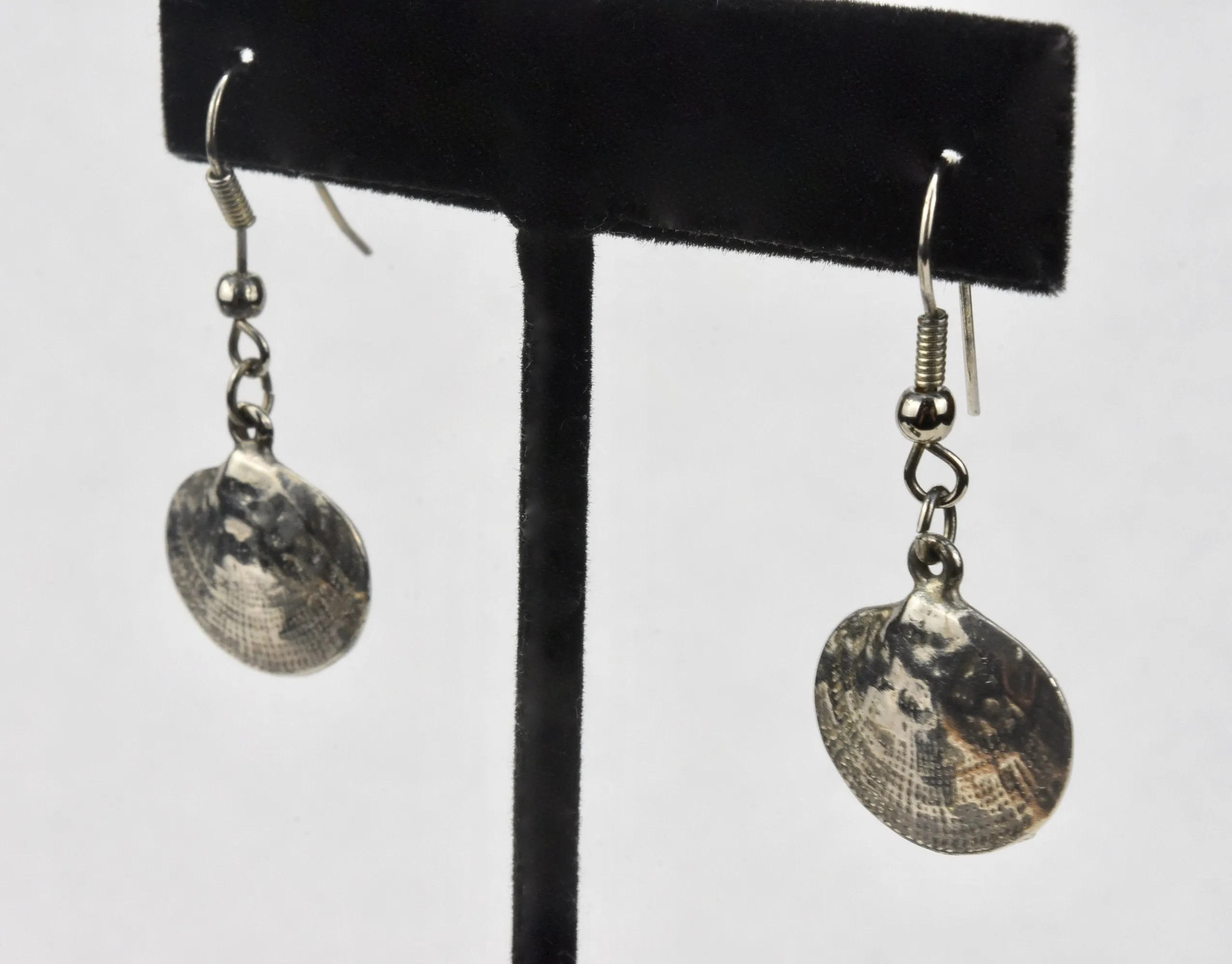 Silver Shell Earrings