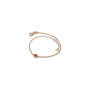 【TO ME, FROM ME】Garnet Bracelet 18K Gold Jan. Birthstone