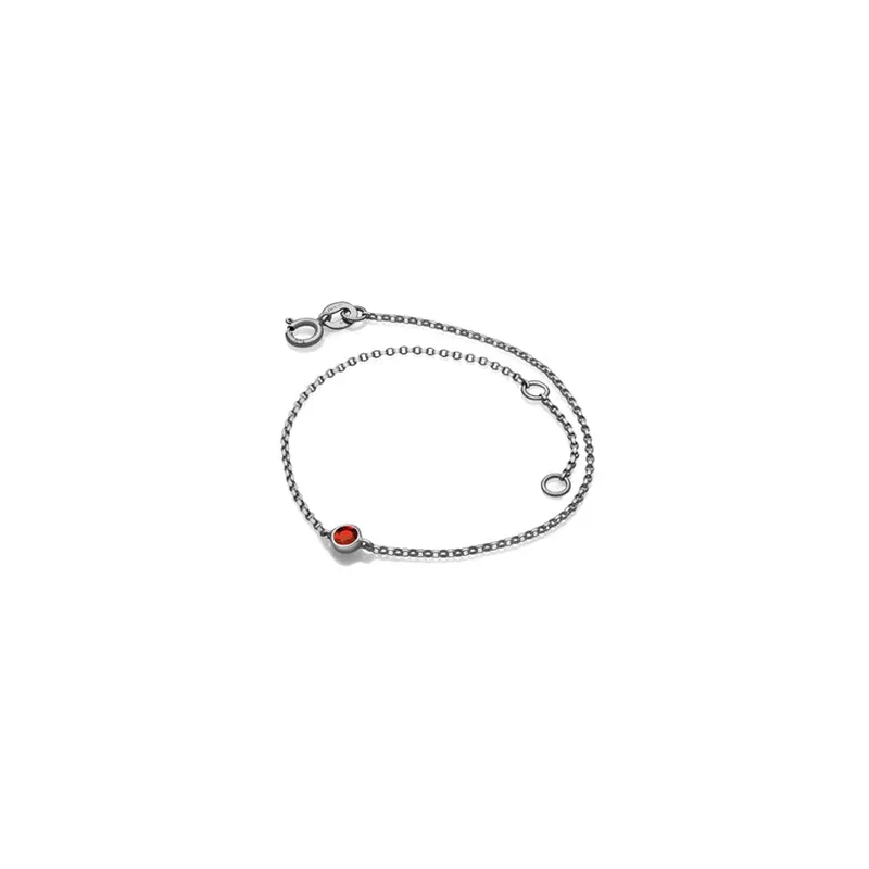 【TO ME, FROM ME】Garnet Bracelet 18K Gold Jan. Birthstone