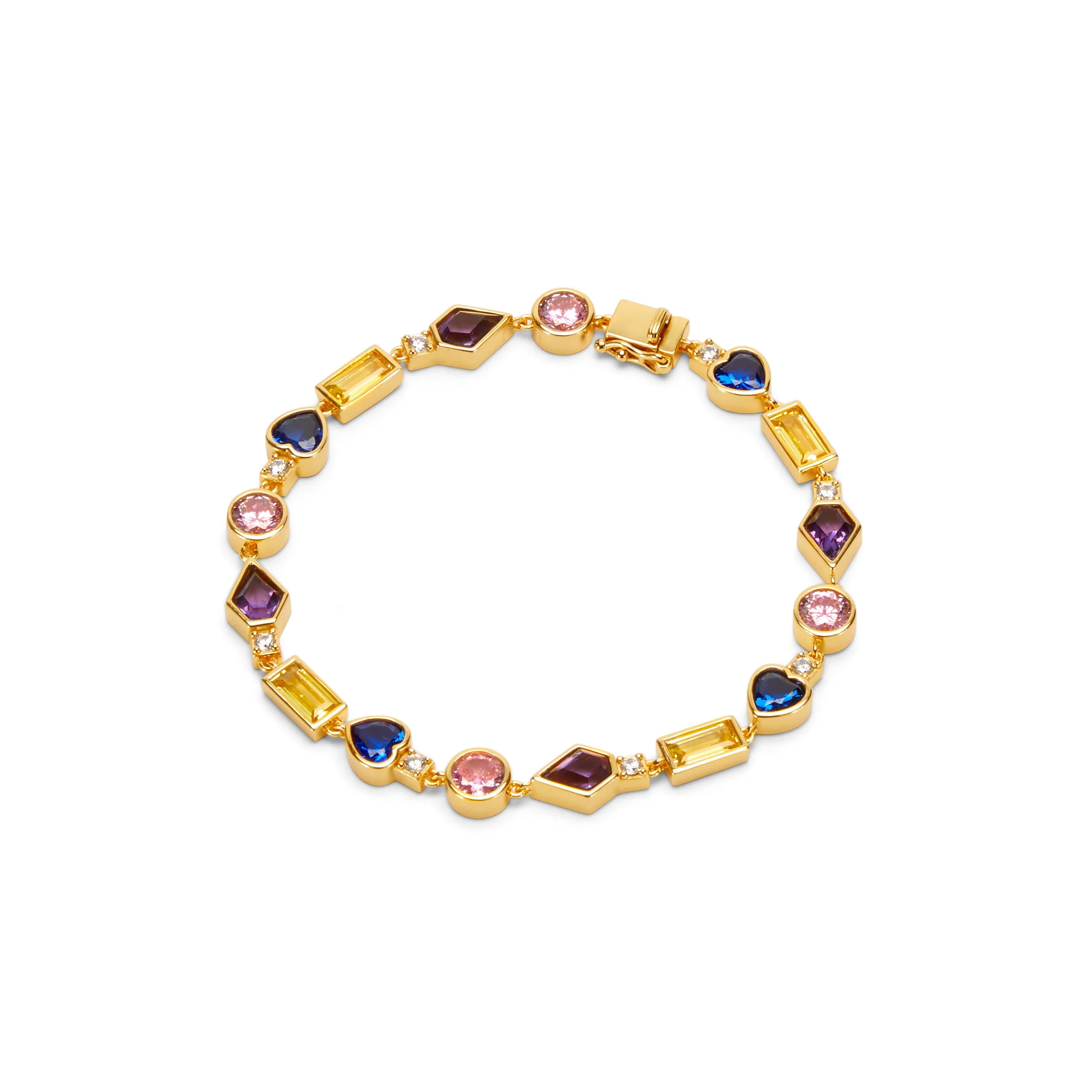 Uncut Gems Bracelet - Gold