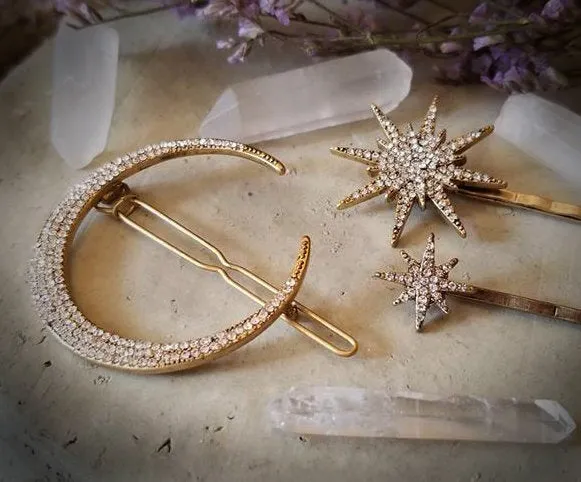 Vintage Style Celestial Hair Adornments