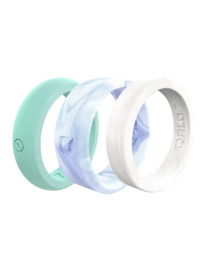 Women's Classics Silicone Ring Gift Set