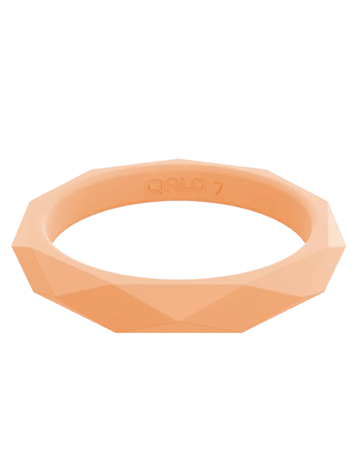 Women's Stackable Geo Silicone Ring